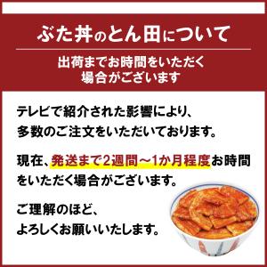 豚丼の具 ぶた丼のとん田 リトルとん田バラセッ...の詳細画像1