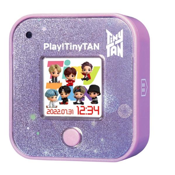 【BTS トイカメラ】Play! TinyTAN_フルカラーLCDのミニカメラ付デジタル時計