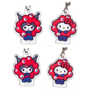 【キティ2個 クロミ2個】EXPO2025 サンリオキャラクターズ ミャクミャクなりきり アクリルチャーム