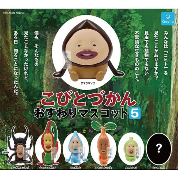 2026年4月予約 ガチャ【こびとづかん おすわりマスコット5 コンプリート 7種セット】ガチャガチ...