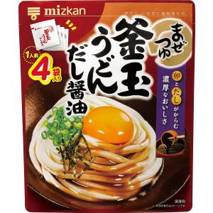 ミツカン まぜつゆ 釜玉うどんだし醤油 116g×12個｜hks-shop