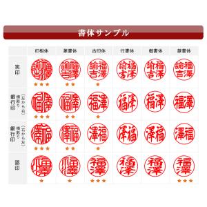 印鑑・はんこ/実印 女性/銀行印/認印/ 実印...の詳細画像3