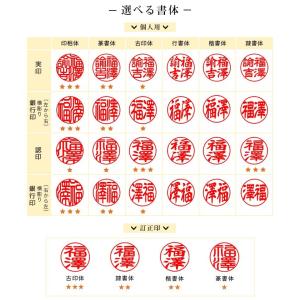 最安挑戦 印鑑セット 2本 印鑑 作成 はんこ...の詳細画像4