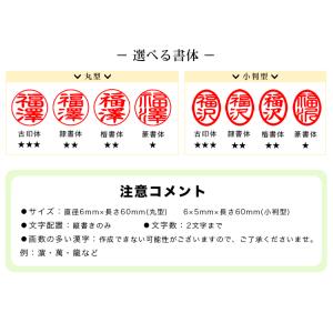 訂正印 6mm/ 6x5mm送料無料 印鑑 は...の詳細画像4