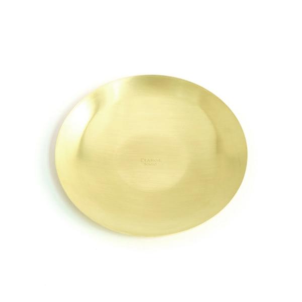 DIARGE（ディアージ）BRASS ROUND TRAY (トレイ)　GOLD