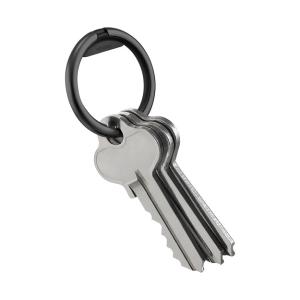 OrbitkeyRing AllBlack / Charcoal / Yellow Gold