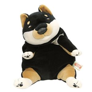 シナダグローバル もちいぬ ぬいぐるみ 黒柴 M MOIN-0230B