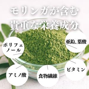 モリンガパウダー 400g×2個 モリンガ茶 ...の詳細画像4