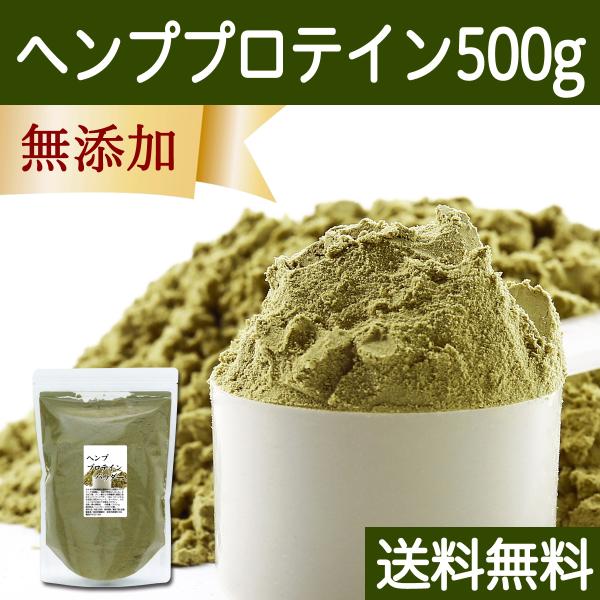 ヘンプ プロテイン 500g ヘンプシード パウダー 送料無料 粉末