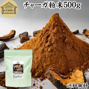 チャーガ粉末 500g チャーガ茶 パウダー サプリ チャガ茶 チャガティー