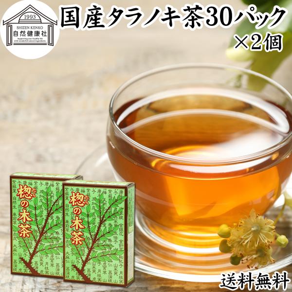 タラノキ茶 30パック×2個 国産 たらのき茶 タラの木茶 ティーパック 送料無料