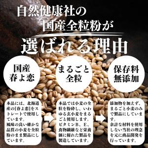 全粒粉 春よ恋 1kg×2個 来い 小麦粉 国...の詳細画像3