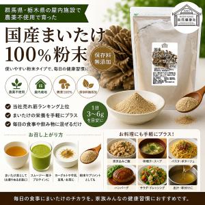 まいたけ粉末 500g×4個 舞茸粉末 まいた...の詳細画像1