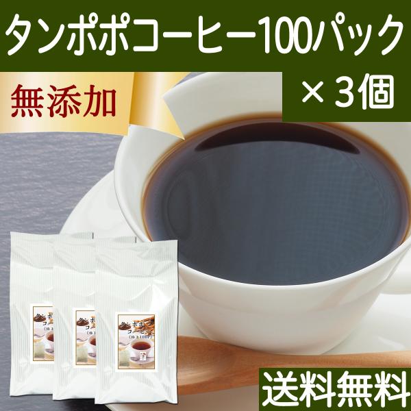 タンポポコーヒー 100パック×3個 たんぽぽ茶 たんぽぽコーヒー 送料無料