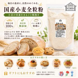 全粒粉 1kg×10個 小麦粉 国産 強力粉 ...の詳細画像1