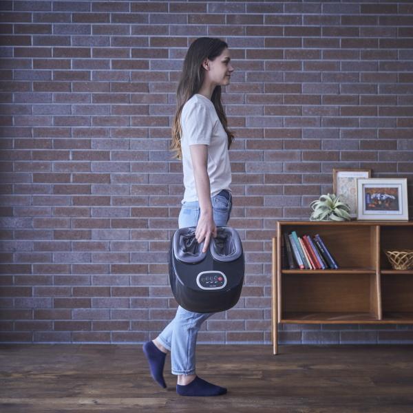 多機能コンパクトフットマッサージャー YT-806 マッサージ器 立ち仕事 エアーマッサージ 空気 ...