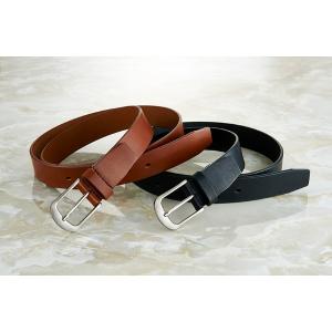 栃木レザー 肉厚一枚革ロングベルト ベルト ロング メンズ 男性用 紳士