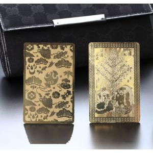 護符 純金仕上げ 金のなる木 西陣織お守り袋付き 開運 霊符 開運護符