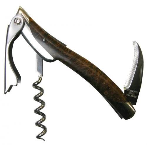 ATHRO アスロ ソムリエナイフ ウッドハンドル バールウッド 日本製 刃物の町 岐阜県関市 ナイ...