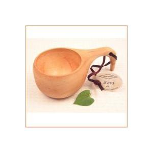 ククサ Kuksa L マグカップ コップ 北欧 出産祝い 木製マグカップ 木製カップ 木製コップ ...