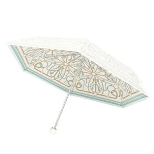 UVION プレミアムホワイト 50ミニ タッセルベルト 4014 晴雨兼用傘 傘 折りたたみ傘 折...