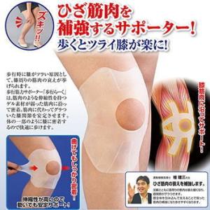 歩行筋力サポーター 歩行らーく 膝用 サポーター 膝 ひざ ひざ用 膝サポーター 膝用サポーター サ...