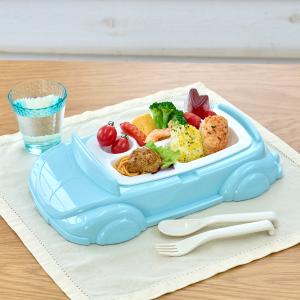 ミールプレート くるまBL EX-3384 お子様プレート 皿 子ども用食器 プレート キッズ用食器 お子様ランチプレート お子様ランチ ランチプレート｜hl1