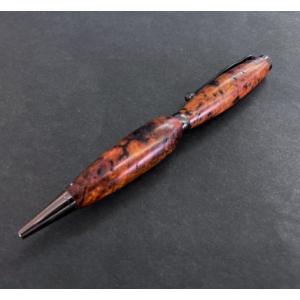 ふるさと納税 南木曽町 【野原工芸】こおしんづかの槐のボールペン