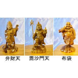神木屋久杉 七福神 開運 置物 屋久杉 木彫り...の詳細画像2
