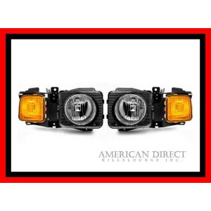 ハマーh3 パークシグナルウィンカー&サイドクリア左右セット【中古美品】 HUMMER（ハマー） 【左右セット/純正タイプ】06-09y ハマーH3 ヘッド