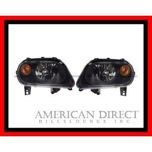 【ラスト1点/激レア/ブラック】06-11y シボレー HHR ヘッドライト ヘッドランプ 左右SE...