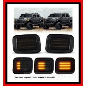 HUMMER（ハマー） 【レッド/クリア】03-09y H2 LED テール ライト