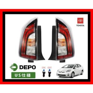 トヨタ（TOYOTA） 【ブラック/30系/LED/スイッチ付】DEPO製 USトヨタ