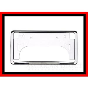 【GM正規/純正品/日本規格サイズ/1枚】CADILLAC (キャデラック) ロゴ入り クローム ナ...