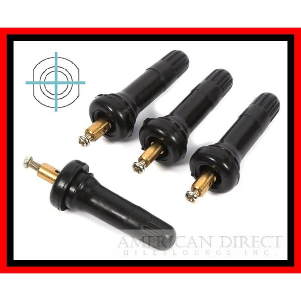 【即納/計4本】TPMS 空気圧センサー 交換用 エアーバルブ アメ車 ハマー シボレー キャデラッ...