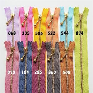 YKK 25cm ゴールド(G) 玉付き ファスナーの詳細画像1