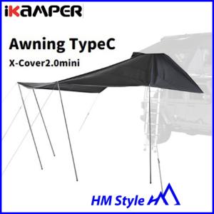 【決まりました】◯【美品】iKaMPER アイキャンパー ルーフトップテント スカイキャンプ 3.0 ミニ  黒 ブラック Skycamp 3.0 Mini Black アウター小物入れ、スタッフサック付き iKaMPER アイキャンパー ルーフトップテント スカイキャンプ 3.0 ミニ