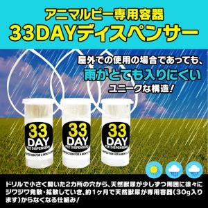 アニマルピー(ウルフピー)専用容器 33DAYディスペンサー 付属品(大)セット(15個)｜hm6