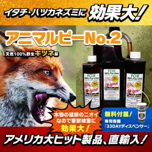 天然100％野生キツネ尿 イタチ ネズミ貂テン モグラ 害獣駆除