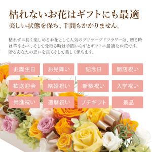 プリザーブドフラワー ローズS/おしゃれ ドラ...の詳細画像3