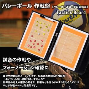 バレーボール 作戦盤 【名前シール付き】 折り...の詳細画像2