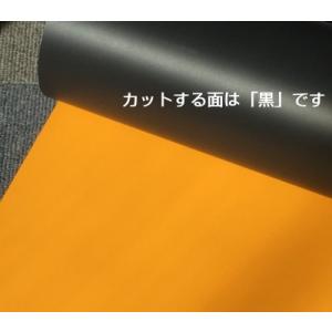 つや消しサンフラワーステカSV-12、スキャンカット用ラバープリント30cm幅×63cm｜hmfshop