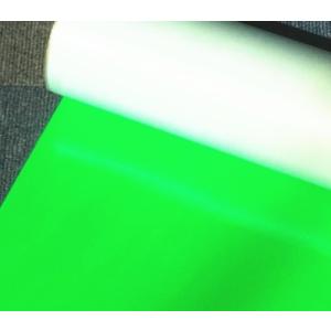 蛍光グリーン撥水生地対応 シルエットカメオ用ラバープリントシート一枚＝32cm幅×63cm