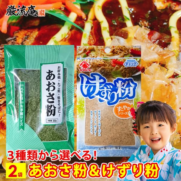 500円 あおさ 粉 けずり粉 送料無料 選べる 3種類 2袋 あおさ 青のり 青海苔 鰹節 かつお...