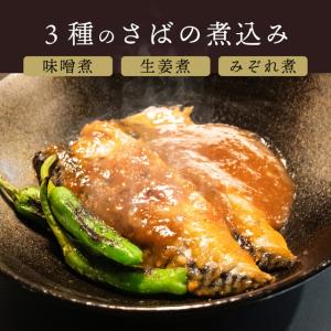 さばの味噌煮 さばの生姜煮 パウチ さばのみぞ...の詳細画像1