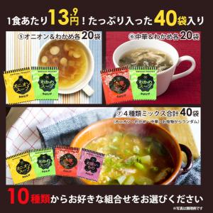 スープ インスタント 40食 10種類 送料無...の詳細画像3