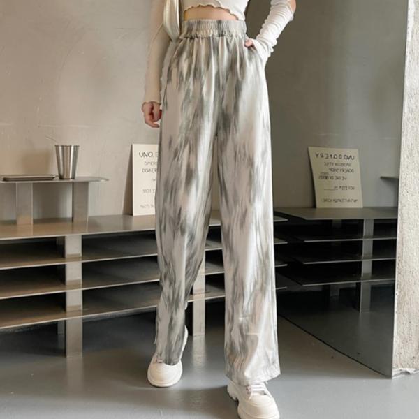 パンツ ワイドパンツ レディース イージーパンツ ウエストゴム ゆったり 部屋着 ダンス ストリート