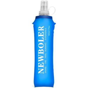 500ml ハイドレーション ボトル 折りたたみ水筒 TPU 水筒 携帯式ボトル ウォーターボトル ...
