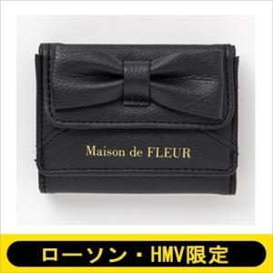 Maison de FLEUR RIBBON CARD CASE BOOK BLACK  / ブランドムック  