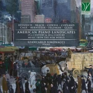 ピアノ作品集 / Giancarlo Simonacci:  American Piano Landscapes 輸入盤